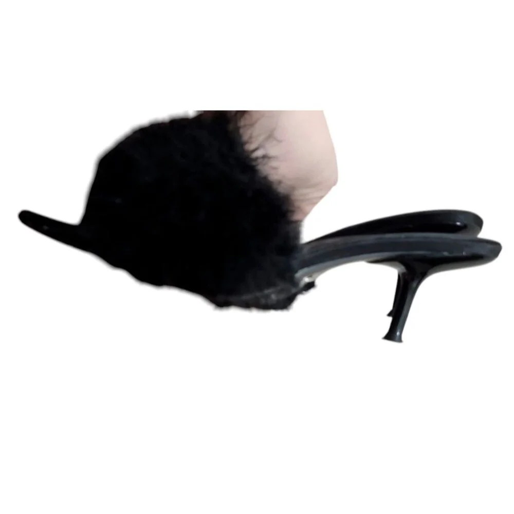ZARA Feather Sandals Size EU 40/US 9.5